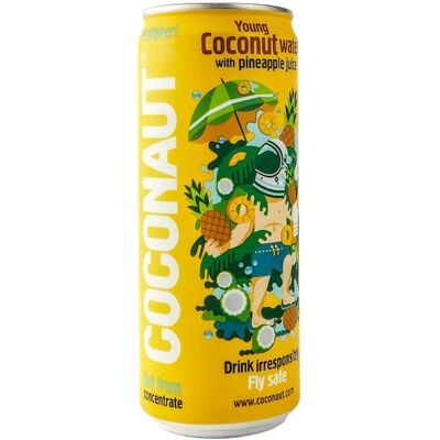 COCONAUT Junges Kokosnusswasser mit Ananassaft 320 ml COCONAUT Junges Kokosnusswasser mit Ananassaft 320 ml