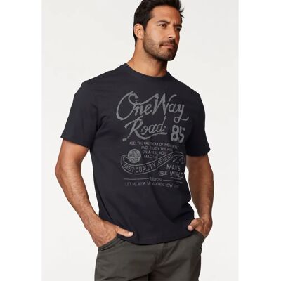 MAN'S WORLD L schwarzes T-Shirt - Casual MAN'S WORLD L schwarzes T-Shirt - Casual