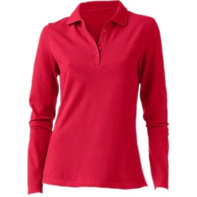 HEINE Poloshirt Damen Gr. 46 rot - Shirts HEINE Poloshirt Damen Gr. 46 rot - Shirts
