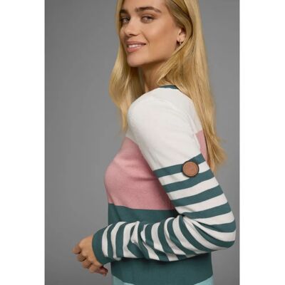 KANGAROOS XL Bunt Streifen Damen Pullover KANGAROOS XL Bunt Streifen Damen Pullover