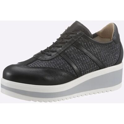 HEINE Modell 36 Schwarzer sportlicher Sneaker HEINE Modell 36 Schwarzer sportlicher Sneaker