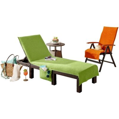 WITT-PBK-Handtücher terrakotta - Badetuch Webfrottier 70x200cm WITT-PBK-Handtücher terrakotta - Badetuch Webfrottier 70x200cm