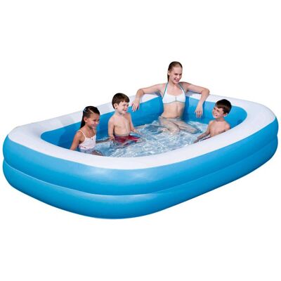 Bestway - Piscina rettangolare - 262x175x51 cm - 2 valvole - Piscina Bestway - Piscina rettangolare - 262x175x51 cm - 2 valvole - Piscina