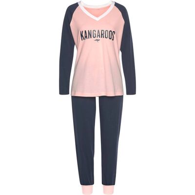 KANGAROOS Baumwolle Bunt Damen Pyjama - Pyjama KANGAROOS Baumwolle Bunt Damen Pyjama - Pyjama