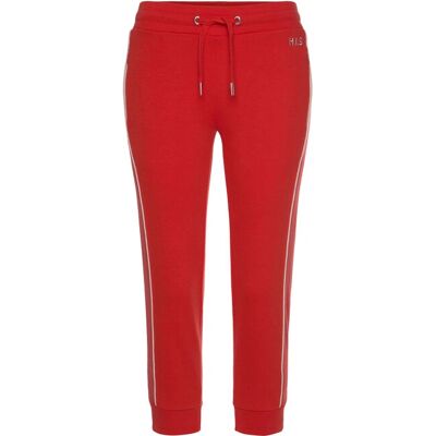 H.I.S Damen Rote Baumwolle-Polyester Knie-Hose - Kleidung H.I.S Damen Rote Baumwolle-Polyester Knie-Hose - Kleidung