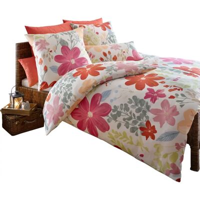 HEINE HOME Pink Blumenmuster Bettwäsche - Bettwäsche HEINE HOME Pink Blumenmuster Bettwäsche - Bettwäsche