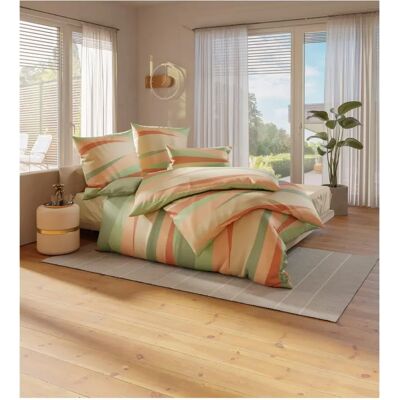 wäschepur Reseda Apricot Baumwoll Bettwäsche - Bettwäsche wäschepur Reseda Apricot Baumwoll Bettwäsche - Bettwäsche
