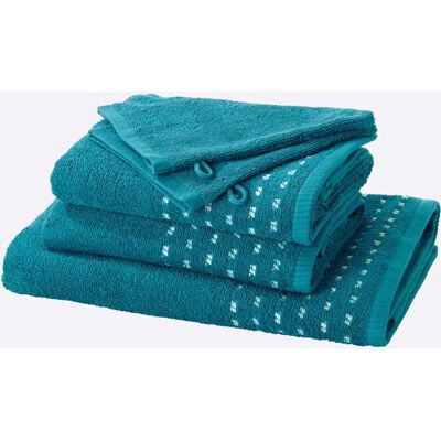 wäschepur 5-delige multicolor katoenen handdoekenset - Handdoeken wäschepur 5-delige multicolor katoenen handdoekenset - Handdoeken