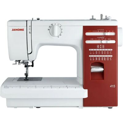 Máquina de Coser Janome 415 - Duradera, Versátil, 15 Puntos Máquina de Coser Janome 415 - Duradera, Versátil, 15 Puntos