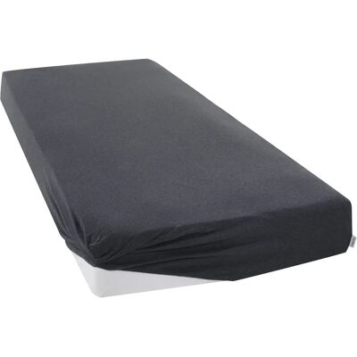 Andas Valje Baumwoll-Jersey Spannbettlaken - 90/140/180cm Bett - Melange Andas Valje Baumwoll-Jersey Spannbettlaken - 90/140/180cm Bett - Melange