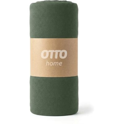 MY HOME Physalis Dunkelgrünes Jersey Spannbettlaken - Bettwäsche MY HOME Physalis Dunkelgrünes Jersey Spannbettlaken - Bettwäsche