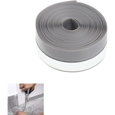 Robertagor - Guarnizione Adesiva Parafreddo Paraspifferi - Hellgrau - 3m - 35mm - Türdichtung Robertagor - Guarnizione Adesiva Parafreddo Paraspifferi - Hellgrau - 3m - 35mm - Türdichtung