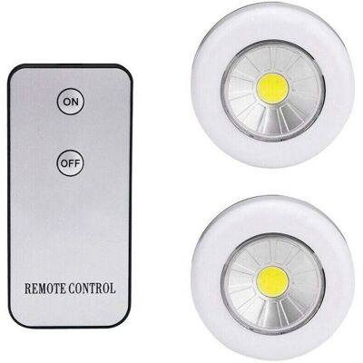 Robertagor 2 Faretti Cob LED Lampe mit Fernbedienung - Beleuchtung Robertagor 2 Faretti Cob LED Lampe mit Fernbedienung - Beleuchtung