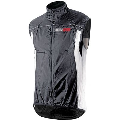 Biotex Windshield Schwarze Weste - Windbreaker Biotex Windshield Schwarze Weste - Windbreaker