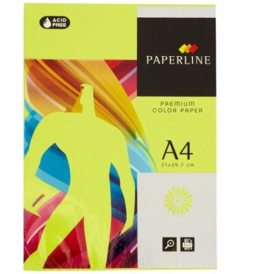 Papel Fabrisa 500 Hojas A4 Verde Fluorescente - Papel Papel Fabrisa 500 Hojas A4 Verde Fluorescente - Papel