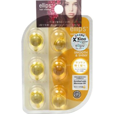 Vitaminas e Óleos para Cabelos Ellips - Aloe Vera, 8 unidades Vitaminas e Óleos para Cabelos Ellips - Aloe Vera, 8 unidades
