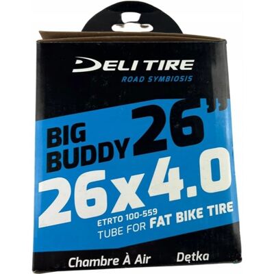 Deli Tire Deli Big Buddy Chambre à air - Fat Bike 26x4.00 - Publicité Deli Tire Deli Big Buddy Chambre à air - Fat Bike 26x4.00 - Publicité