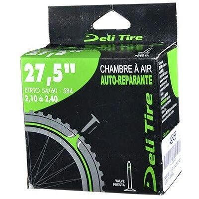Deli Fahrradschlauch 27,5 Zoll - Pannensicher - Presta Ventil Deli Fahrradschlauch 27,5 Zoll - Pannensicher - Presta Ventil