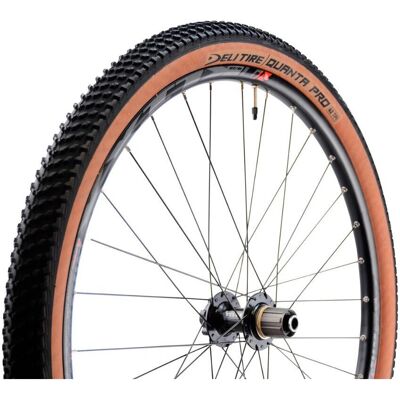 Deli Quanta SA270 26x2.10 - Noir/Marron Pneu de Vélo - Publicité Deli Quanta SA270 26x2.10 - Noir/Marron Pneu de Vélo - Publicité