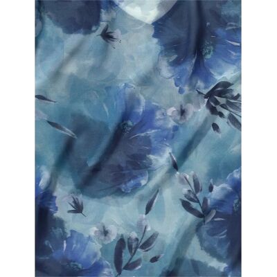 Fair Lady V-Ausschnitt Bluse - Gemustert, Mehrfarbig Fair Lady V-Ausschnitt Bluse - Gemustert, Mehrfarbig