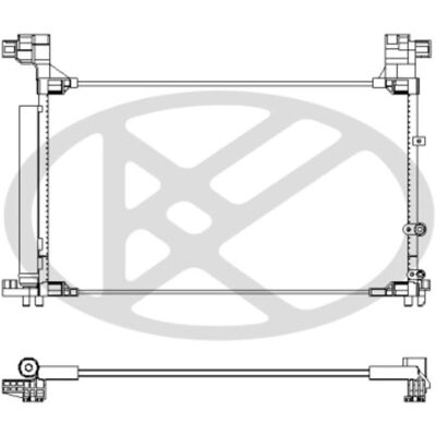 Kondensator Klimatyzacji KOYORAD CD011079 - Aluminium, Suszarka Kondensator Klimatyzacji KOYORAD CD011079 - Aluminium, Suszarka