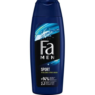 Gel Douche Fa Ginkgo 2-en-1 - Agrumes Rafraîchissants - Publicité Gel Douche Fa Ginkgo 2-en-1 - Agrumes Rafraîchissants - Publicité
