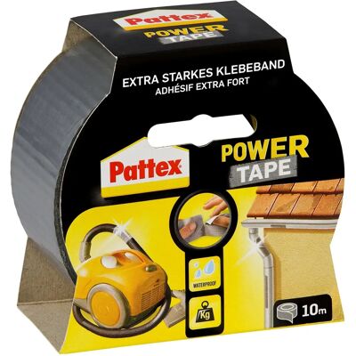 Ruban Power Tape Pattex 25m x 50mm - Imperméable, Résistant, Universel - Publicité Ruban Power Tape Pattex 25m x 50mm - Imperméable, Résistant, Universel - Publicité