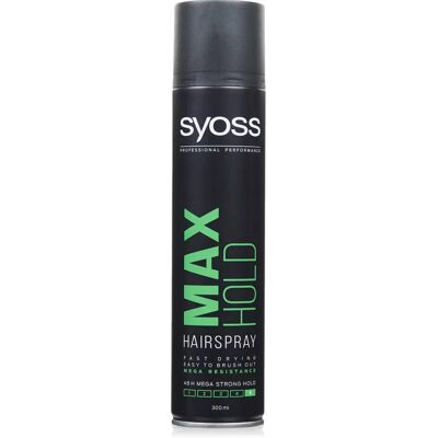 Syoss Max Hold Haarspray Mega Stark - Haarspray 300ml Syoss Max Hold Haarspray Mega Stark - Haarspray 300ml