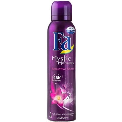 Fa Mystic Moments Déodorant Spray - Parfum durable floral, boisé, oriental - Publicité Fa Mystic Moments Déodorant Spray - Parfum durable floral, boisé, oriental - Publicité