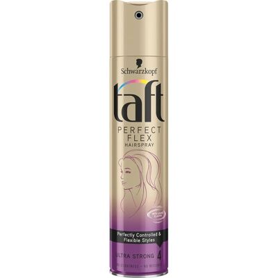 Schwarzkopf Taft Perfect Flex Lak do włosów - Silny chwyt, 250 ml Schwarzkopf Taft Perfect Flex Lak do włosów - Silny chwyt, 250 ml
