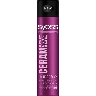 Syoss Ceramide Complex Hairspray - Strong Fixation - 300ml Syoss Ceramide Complex Hairspray - Strong Fixation - 300ml