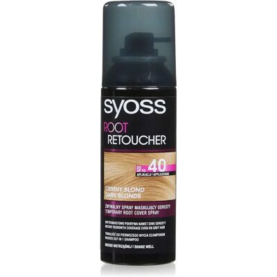 Syoss Sötét Blond Gyökér Korrekciós Spray - Hajfesték Syoss Sötét Blond Gyökér Korrekciós Spray - Hajfesték
