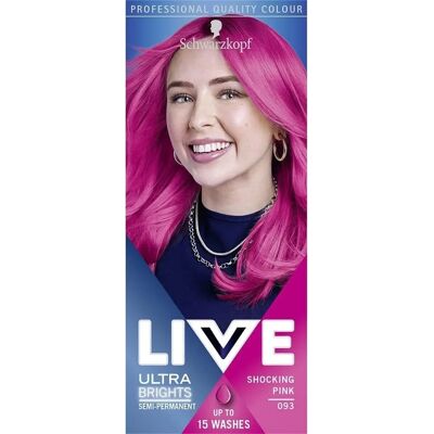 Schwarzkopf Μάρκα Μοντέλο 093 Ροζ Σοκ - Χρώμα Μαλλιών Schwarzkopf Μάρκα Μοντέλο 093 Ροζ Σοκ - Χρώμα Μαλλιών