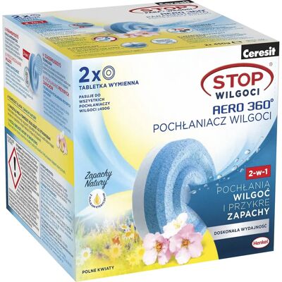 ESITEO Aero Fleurs des champs 450g - Absorbeur Stop Humidité ESITEO Aero Fleurs des champs 450g - Absorbeur Stop Humidité