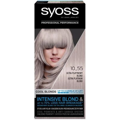 Syoss Platinum Blonde Ultra Lightening Hair Dye - Haartyp: Blond - Produkttyp: Haartönung Syoss Platinum Blonde Ultra Lightening Hair Dye - Haartyp: Blond - Produkttyp: Haartönung