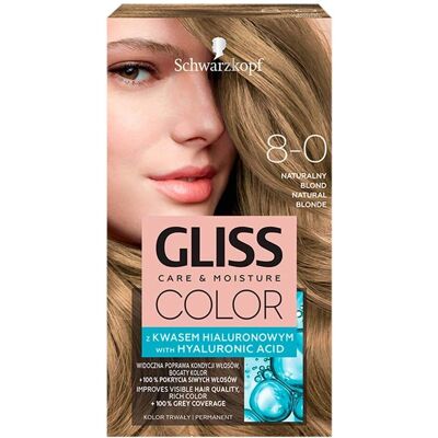 Teinture capillaire blond naturel Schwarzkopf Gliss - Colorant - Publicité Teinture capillaire blond naturel Schwarzkopf Gliss - Colorant - Publicité