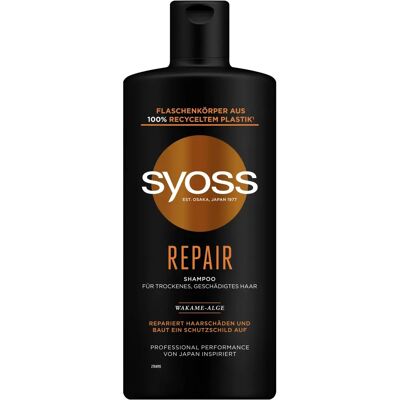 Syoss Repair Shampoo - Dry & Damaged Hair - 440ml Syoss Repair Shampoo - Dry & Damaged Hair - 440ml