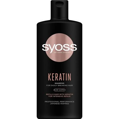 Syoss Keratin Shampoo - Pour cheveux faibles et fragiles - Publicité Syoss Keratin Shampoo - Pour cheveux faibles et fragiles - Publicité