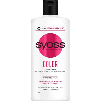Après-shampoing Color Lumineux Syoss - Conditionneur - Publicité Après-shampoing Color Lumineux Syoss - Conditionneur - Publicité