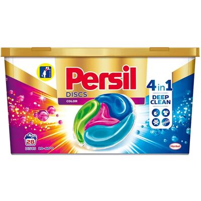 Persil Discs 4w1 Kapsułki do prania kolorowe Persil Discs 4w1 Kapsułki do prania kolorowe