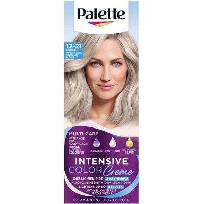 Schwarzkopf Palette Intensive Color Creme - Srebrno Popielaty Blond - Farba do włosów Schwarzkopf Palette Intensive Color Creme - Srebrno Popielaty Blond - Farba do włosów