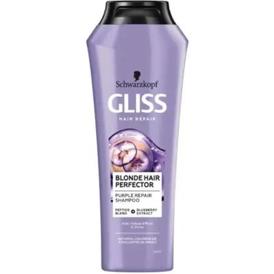 Gliss Kur Blonde Haar Perfector Shampoo - Tiefenregeneration & Neutralisierung Gliss Kur Blonde Haar Perfector Shampoo - Tiefenregeneration & Neutralisierung