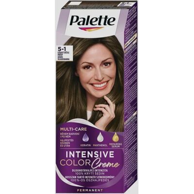 Schwarzkopf Palette Intensive Color Creme - Chłodne Jasny Brąz - Farba do włosów Schwarzkopf Palette Intensive Color Creme - Chłodne Jasny Brąz - Farba do włosów