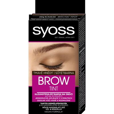 Tinta per sopracciglia Syoss Marrone Scuro - Tinta per donne Tinta per sopracciglia Syoss Marrone Scuro - Tinta per donne