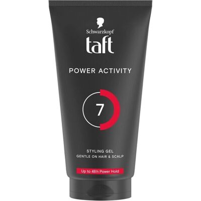 Gel capillaire Schwarzkopf Power - Fixation forte - Publicité Gel capillaire Schwarzkopf Power - Fixation forte - Publicité