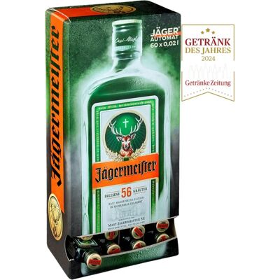 Jägermeister 35% Vol. 60x0,02l - Kruidenlikeur Set Jägermeister 35% Vol. 60x0,02l - Kruidenlikeur Set