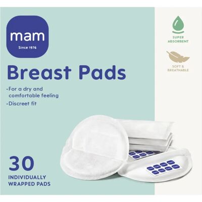 MAM Breast Pads - Extra Thin, 30 Pack MAM Breast Pads - Extra Thin, 30 Pack