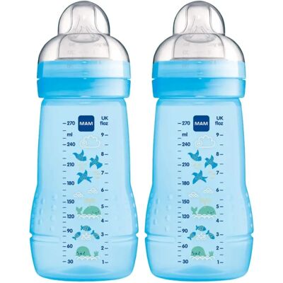 MAM Easy Active Baby 270ml 2-pack MAM Easy Active Baby 270ml 2-pack