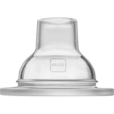 Tétine en silicone extra douce Mam pour biberon - 2 pièces Tétine en silicone extra douce Mam pour biberon - 2 pièces