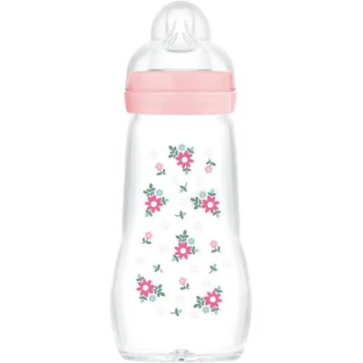 Biberón MAM Rosa 260ml - Bebé y Mamá Biberón MAM Rosa 260ml - Bebé y Mamá